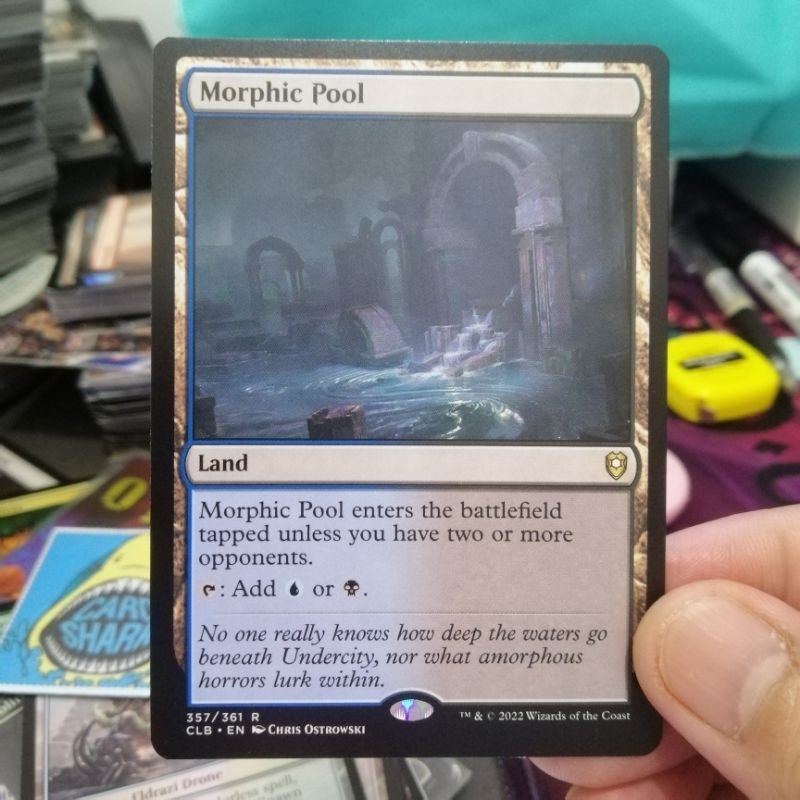 1 Morphic Pool CLB MTG card magic the gathering EDH | Shopee Philippines
