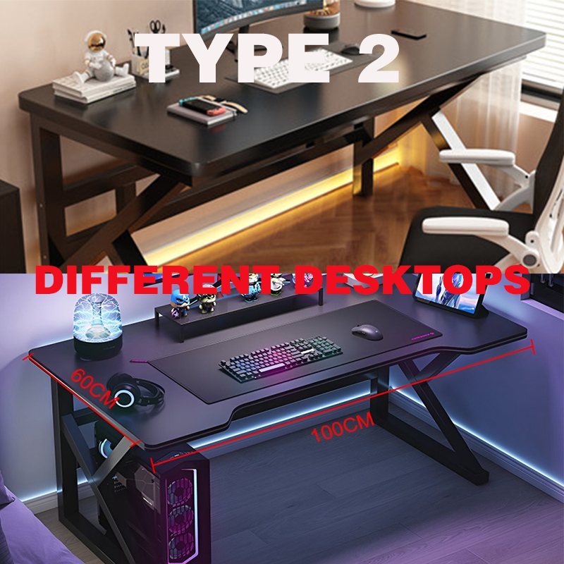 Esports Desk Gaming Table Computer PC Game for Room Office Table Study ...