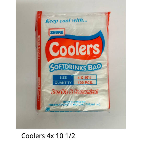 SHURE Coolers softdrinks bag 100pcs ( 1 pack ) | Shopee Philippines