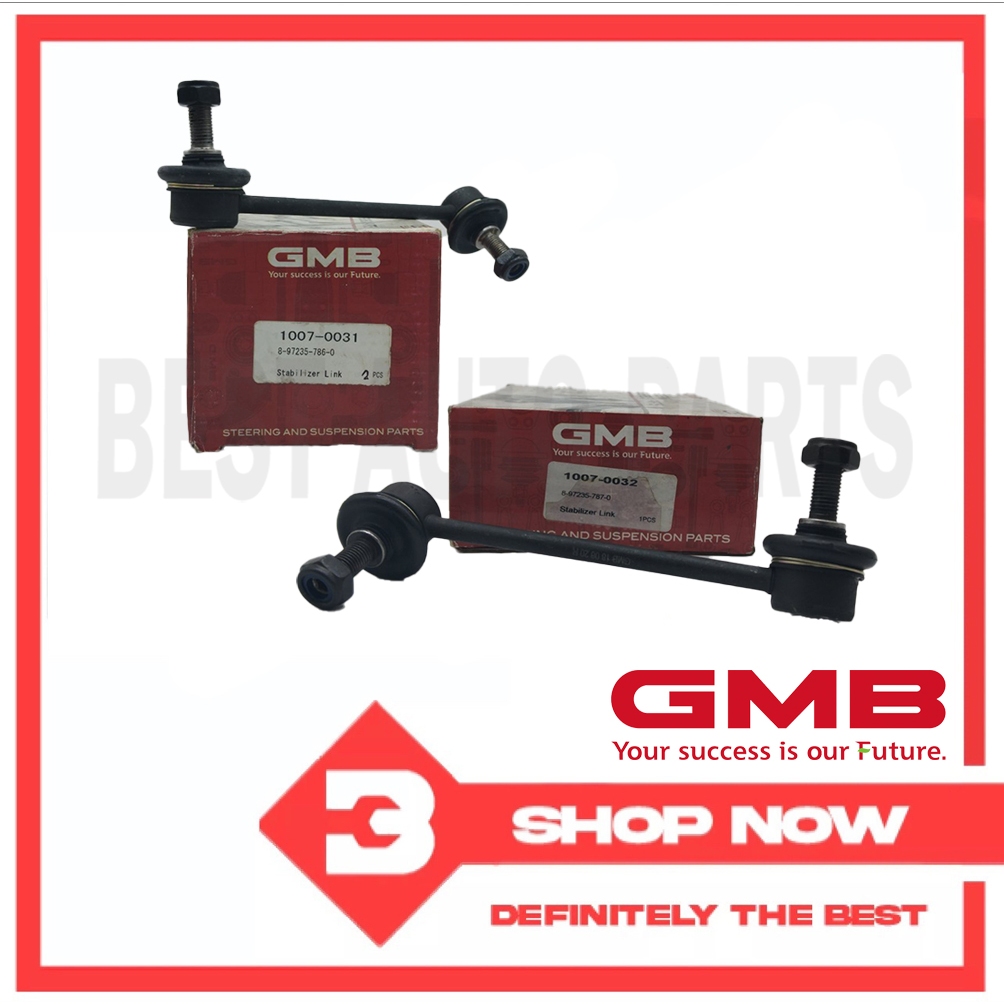 GMB (2pcs) Stabilizer Link for Isuzu MU-X 2013-2022 || Isuzu D-Max 4x4 ...