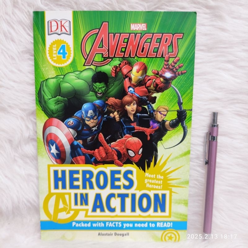 DK - Marvel Avengers: Heroes in Action / Early Reader | Shopee Philippines