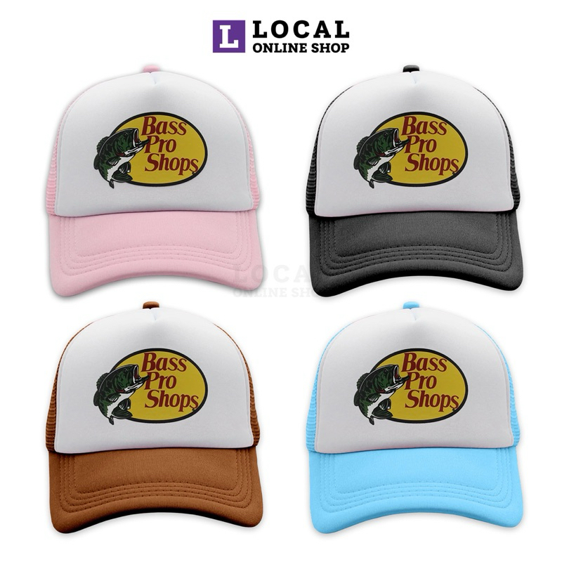 TRUCKER CAP BASS PRO SHOPS SNAPBACK NET CAP | Shopee Philippines