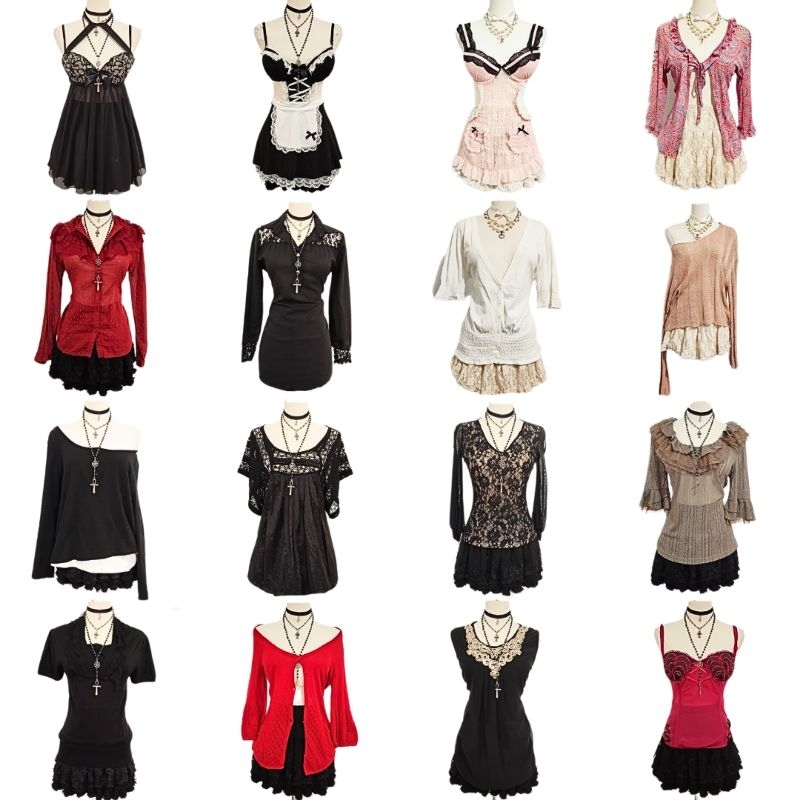 𝐏𝐀𝐑𝐓 𝟏 Alt Fashion Clothes 𝐆𝐨𝐭𝐡 𝐂𝐨𝐪𝐮𝐞𝐭𝐭𝐞 𝐘𝟐𝐊 𝐀𝐜𝐮𝐛𝐢 𝐆𝐫𝐮𝐧𝐠𝐞 𝐌𝐨𝐫𝐢 𝐊𝐞𝐢 𝐎𝐮𝐣𝐢 ...