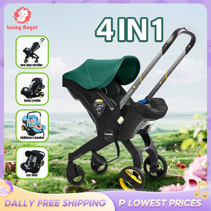4 IN 1 Multi-Functional Stroller For Baby Portable Two-Way Car Safety ...