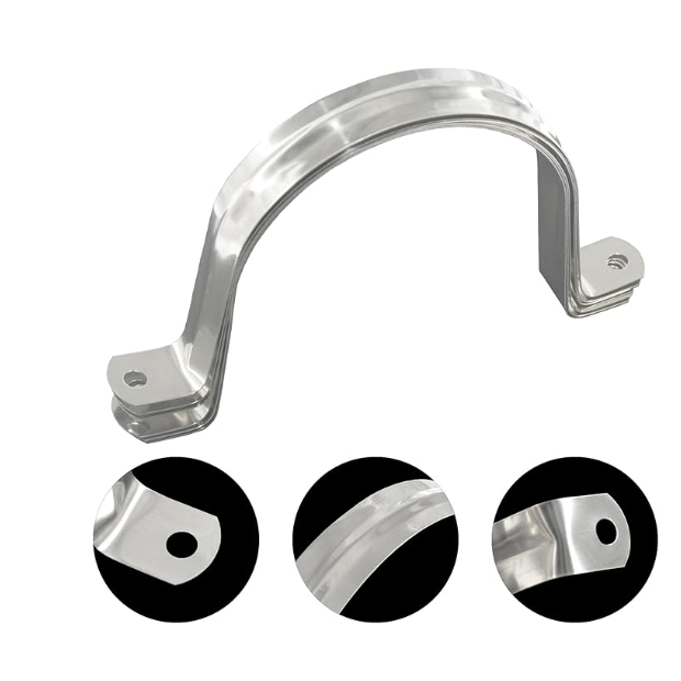 3 and 4 inchs Steel Clamp EMT RSC Single/Double Screw Holder | Shopee ...