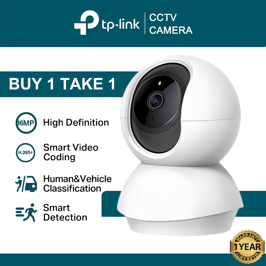 BUY 1 TAKE 1 V380 Pro 1080P HD CCTV Camera Rotatable 360 Connect ...