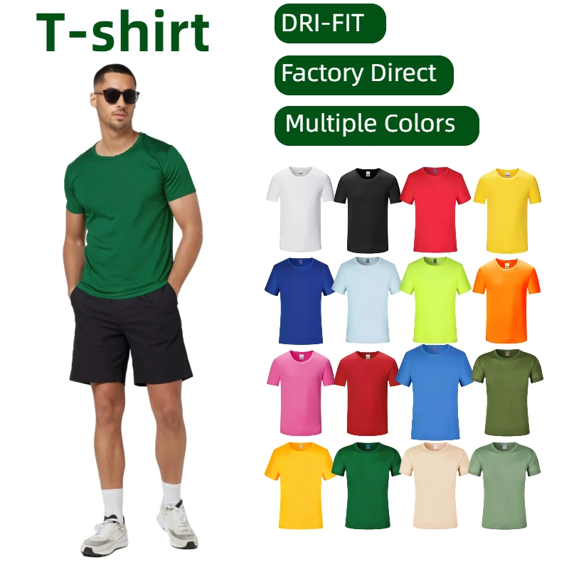 Simple Rush Dri-Fit T-Shirts | 100% Polyester | Quick Dry & Breathable ...