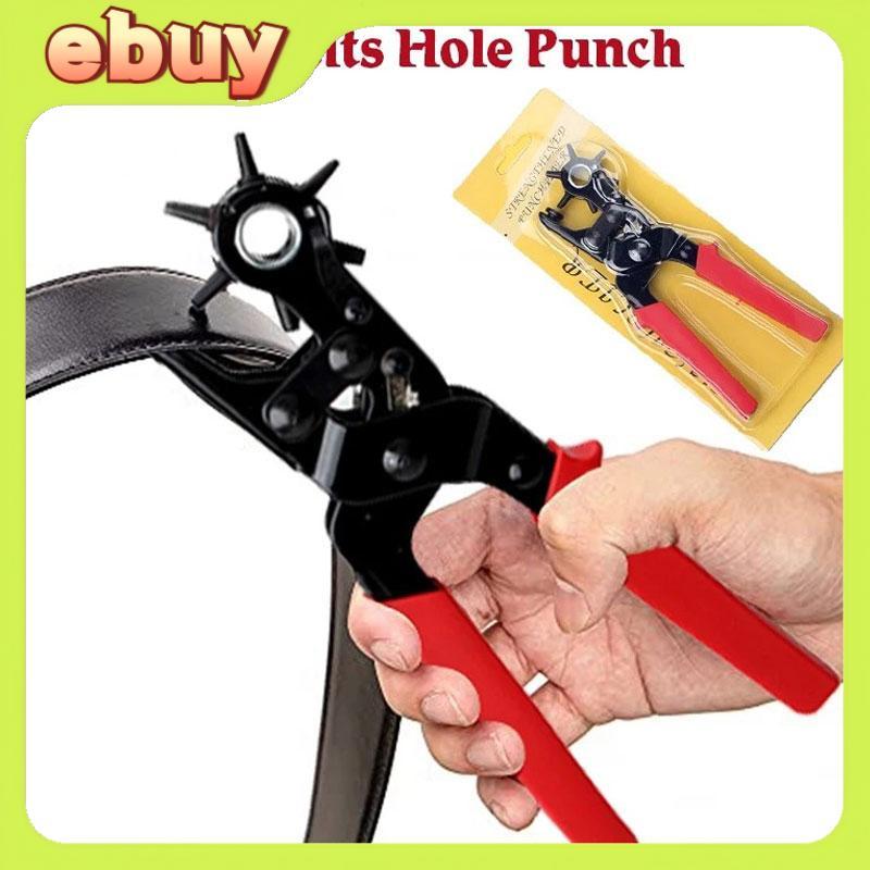 10u2033 Heavy-Duty Leather Hole Punch Pliers U2013 6-Size Belt & Strap Punch Tool | UK