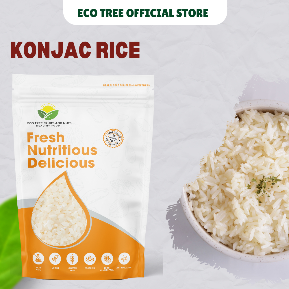 Konjac Rice 250g – 1kg Healthy Alternative for Diabetics and Weight ...