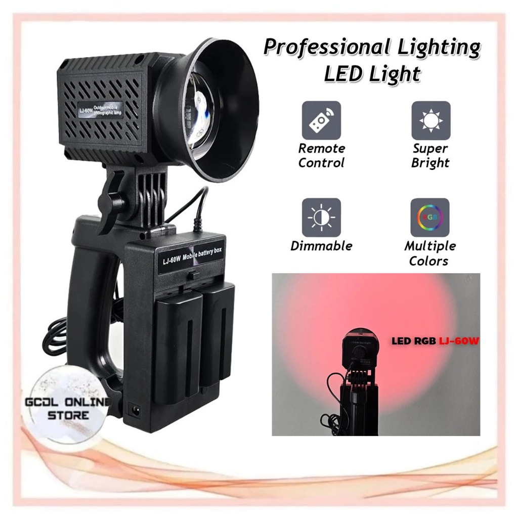 Professional Lighting Solution Photo & Video LED Light RGB CW ...
