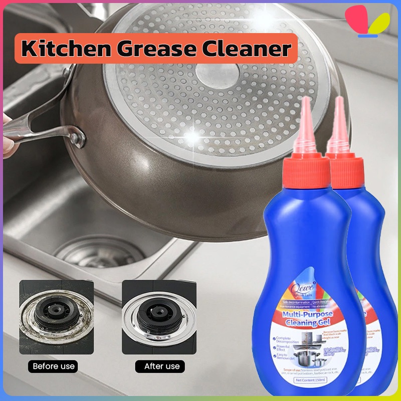 Qewe Stainless cleaner Powerful Rust Remover Oven Cookware Cleaner ...
