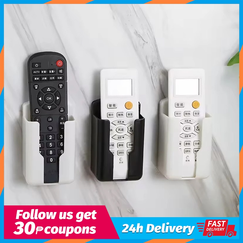 Universal Adhesive Wall Shelf Mount Stand Remote Controller Holder TV ...