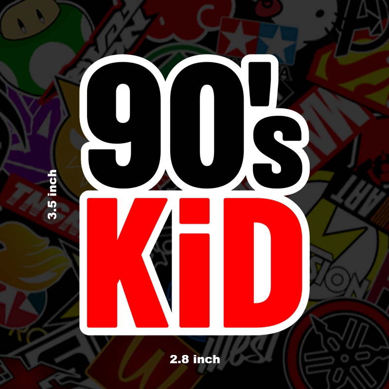 90's Kid Sticker, Cut out | Shopee Philippines