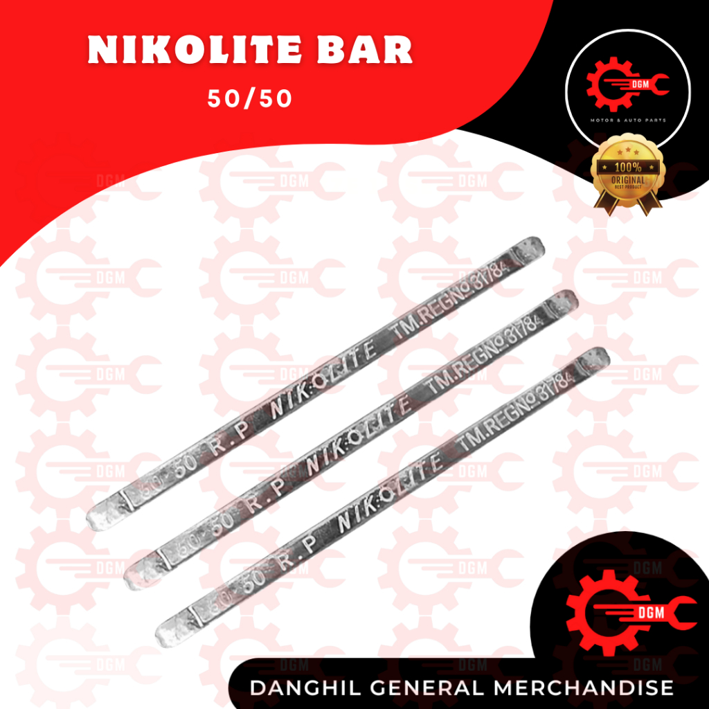 NIKOLITE Bar (Soldering Bar) 50-50 Purpose Dipping Soldering Lead (sold ...