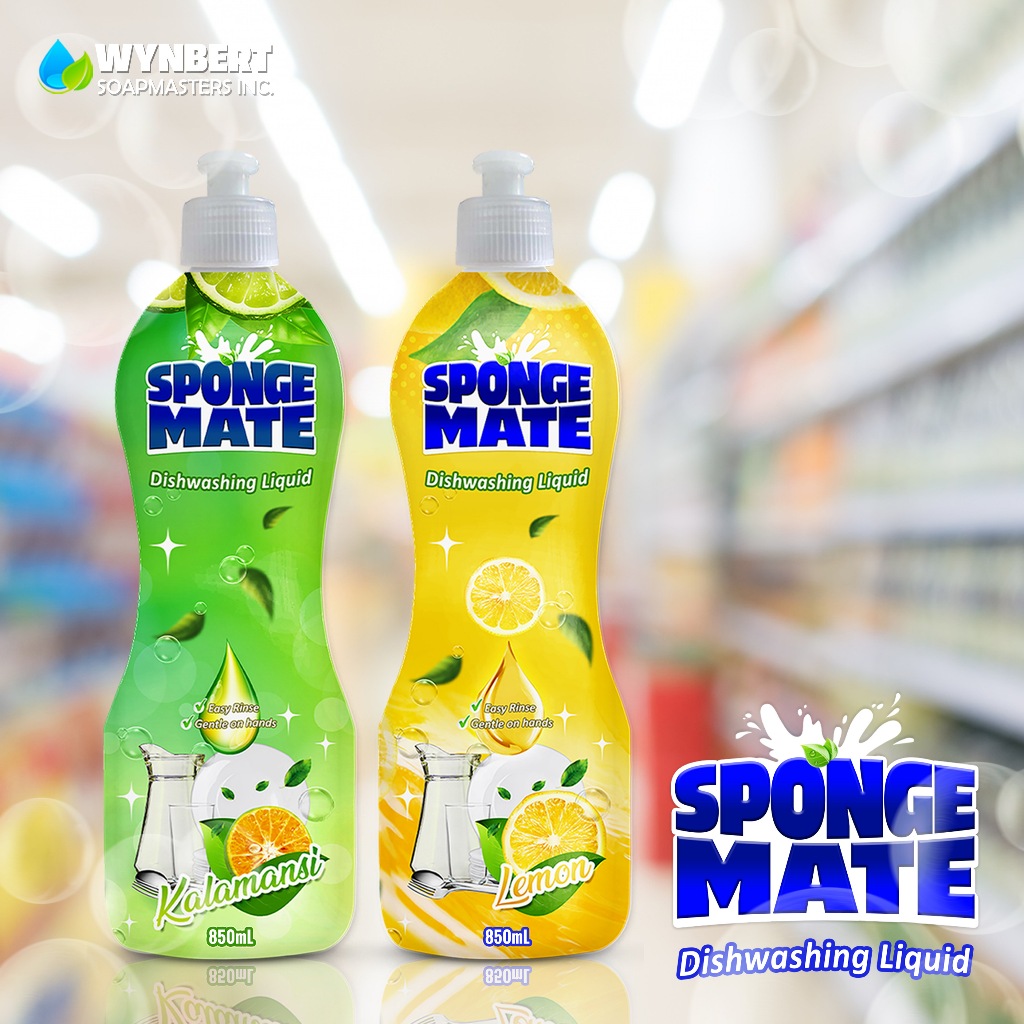 SPONGE MATE Ultra Dishwashing Liquid Kalamansi - BIGGEST 850ml Sexy ...
