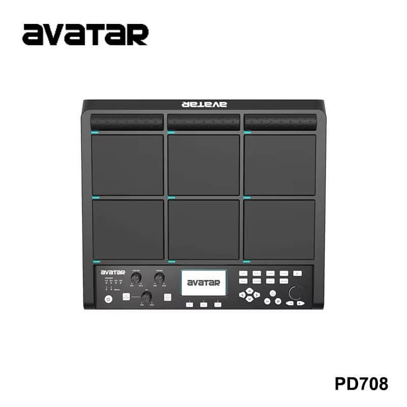 Avatar PD708 Percussion Sampling Pad 9-Trigger Multi pad All-in-one ...