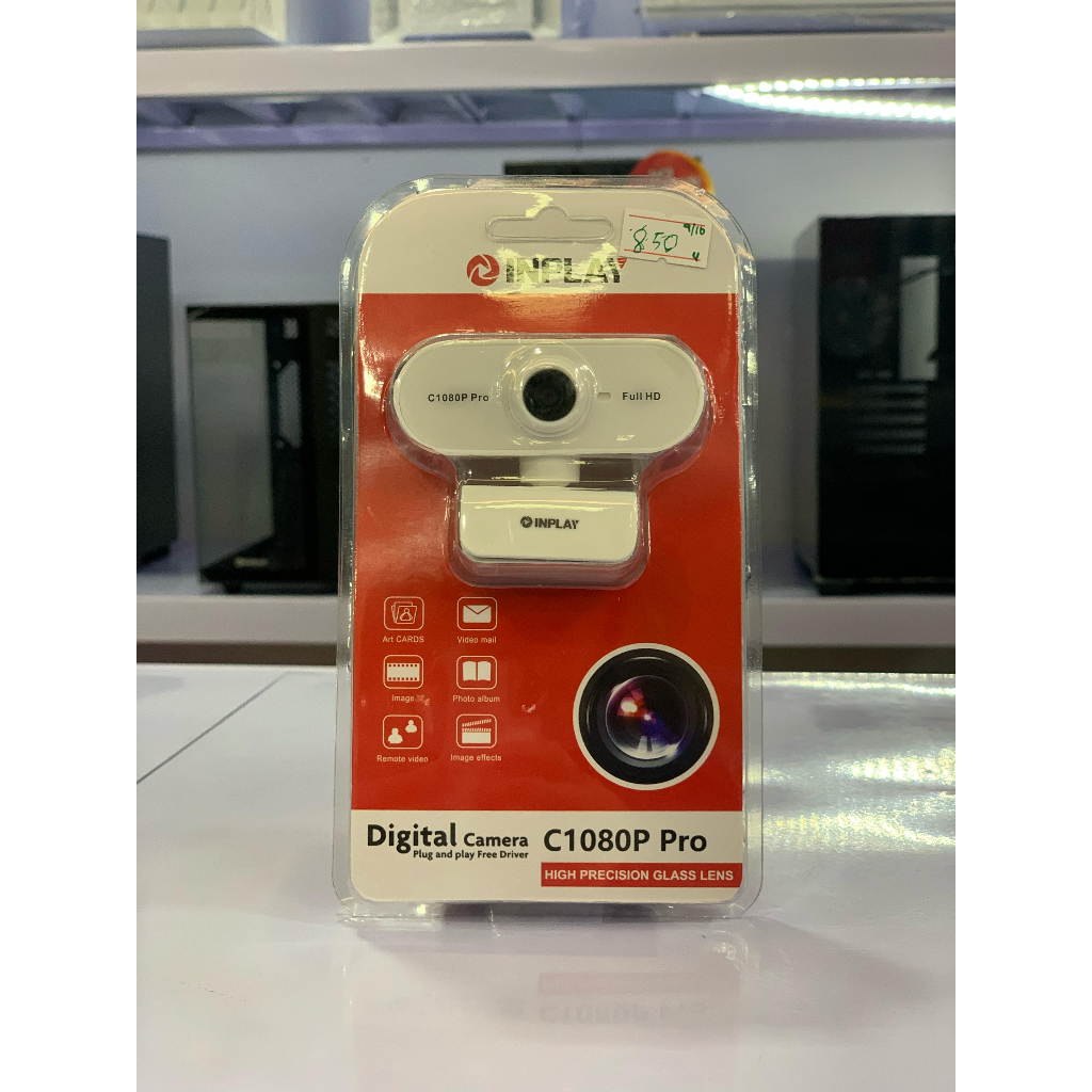 Inplay C1080P-PRO Web Camera USB 2.0 Port Hi-Speed Web Camera For ...