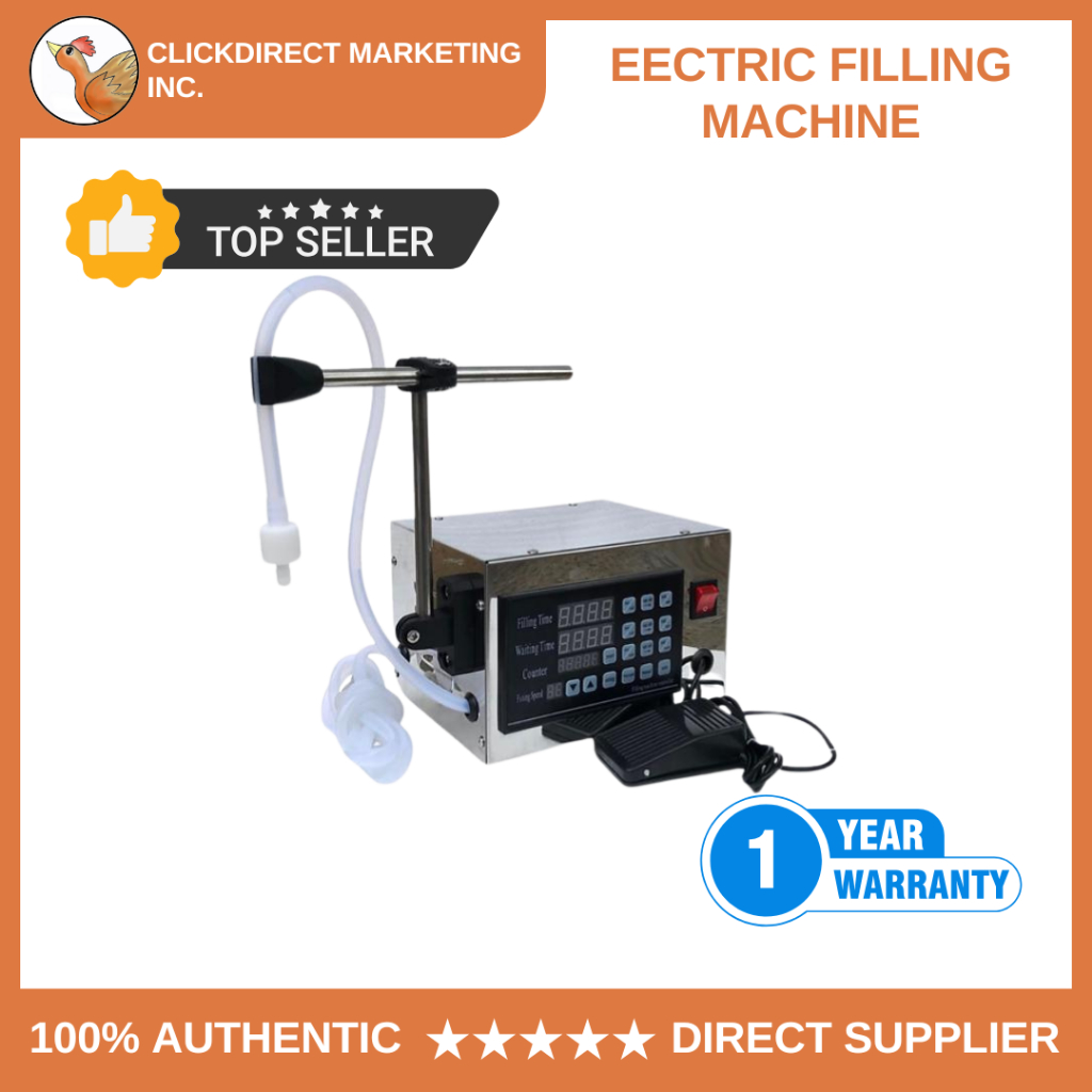 Electric Liquid Filling Machine / Liquid Repacking Machine / Digital ...