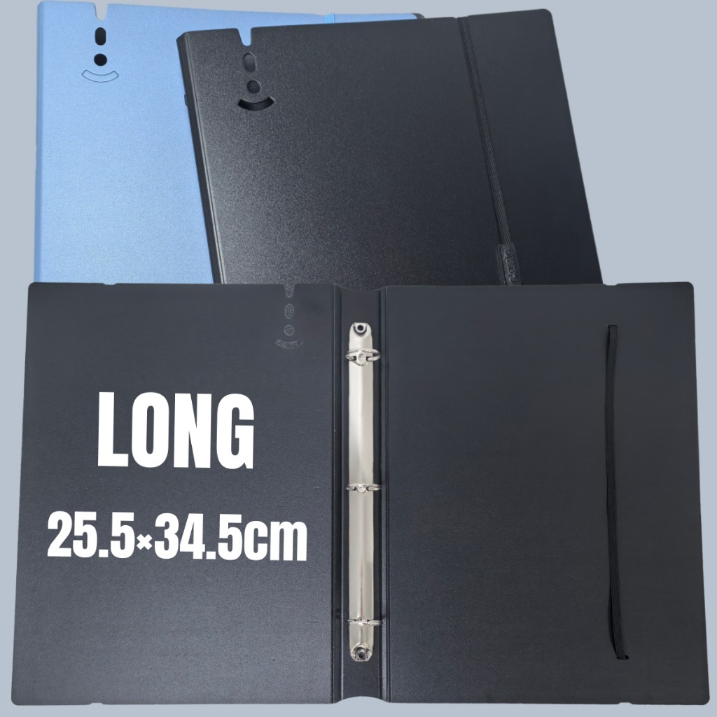 Ring Binder Folder Long Paper File Organizer Loose Leaf Storage Binder ...