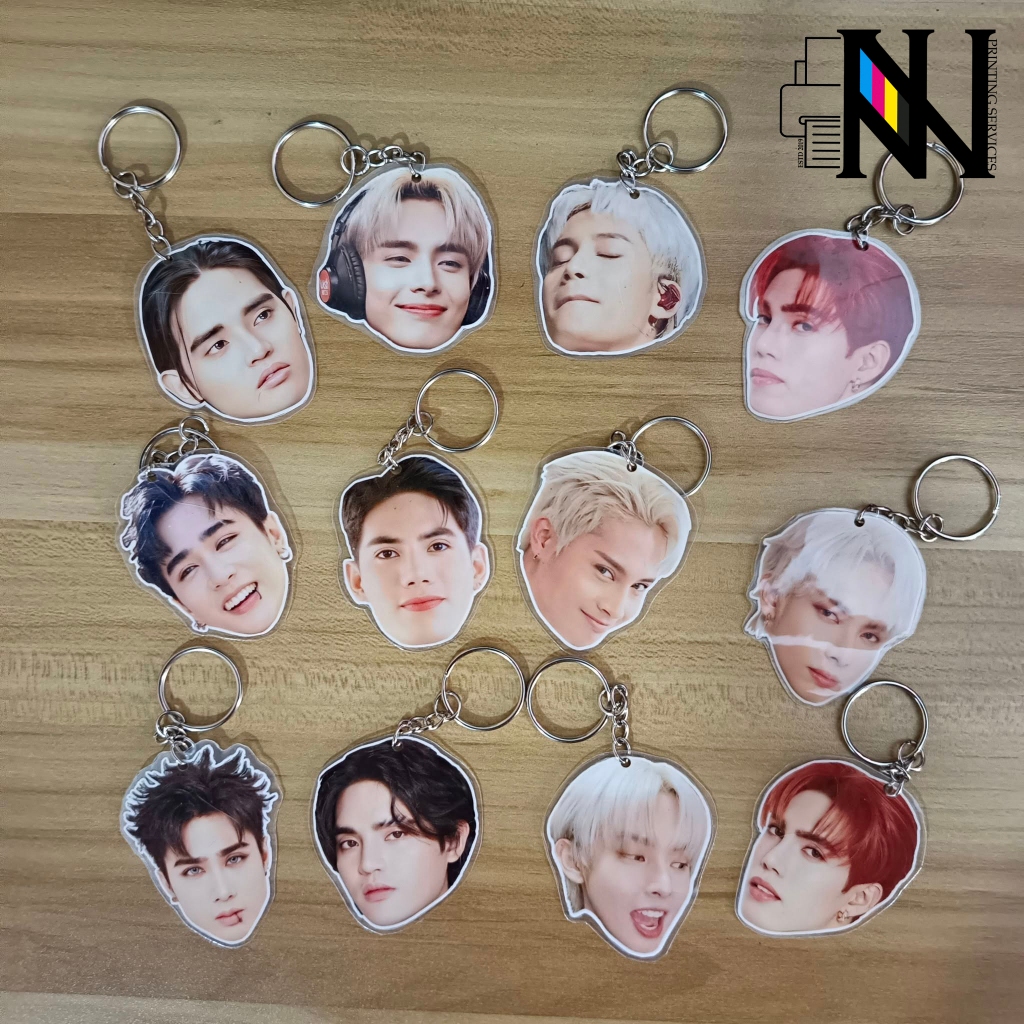 SB19 Bubble Head Laminated Keychain for A'TIN Perfect for Gift and ...
