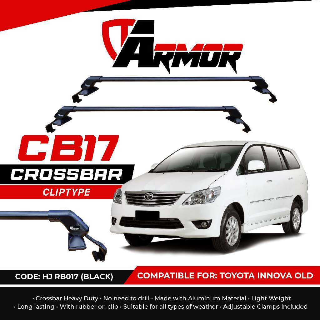 ARMOR CROSSBAR GUTTERLESS /CLIP TYPE FOR MITSUBISHI STRADA 2020 ...