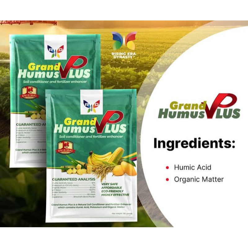 Grand Humus Plus soil Conditioner | Shopee Philippines