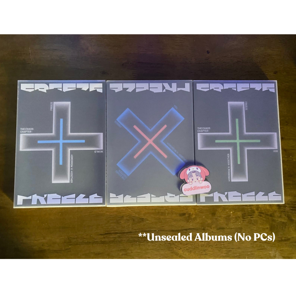 [UNSEALED] TXT/TOMORROW X TOGETHER - THE CHAOS CHAPTER: FREEZE ALBUMS ...