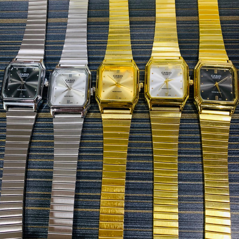 fashion watches for men’s and women’s stainless strap with battery ...