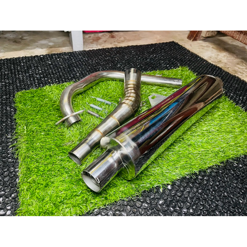 SUZUKI RAIDER R150 CARB Gen1 Style POWER PIPE COMPLETE SET | Shopee ...