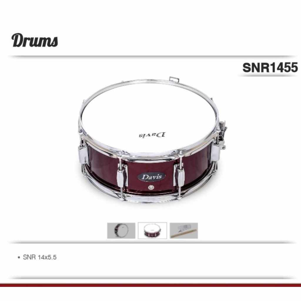 HD DAVIS SNARE DRUM SIZE 14 5X5 WITH LACE AND STRAP | Shopee Philippines
