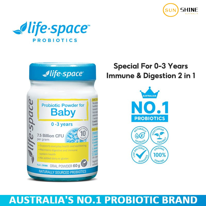 Life-Space Probiotic Powder For Baby Relieve Colic Diarrhe Improve ...