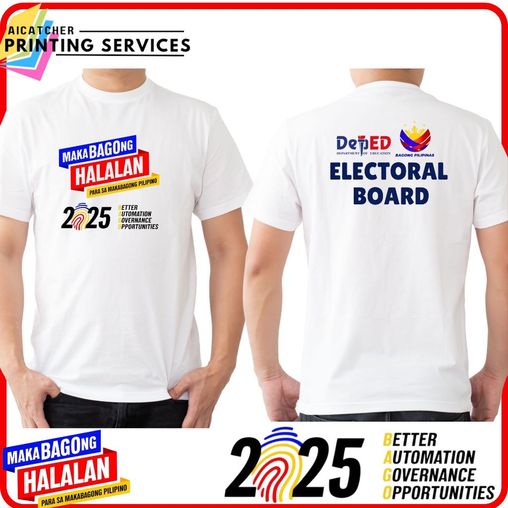 Makabagong Halalan 2025 for Teachers Trendy Graphic Tees | Shopee ...