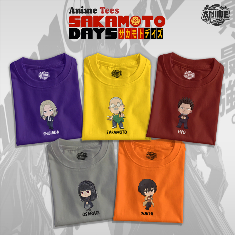 Anime Chibi Sakamoto days Akira, Uzuri, Shishiba, Osaragi, Heisuke ...