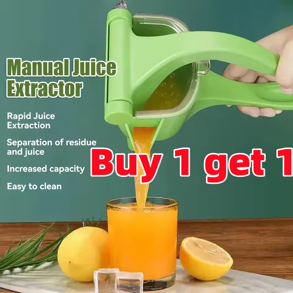 Buy 1 get 1 Plastic Green Manual Fruit Hand Press Citrus Extractor ...