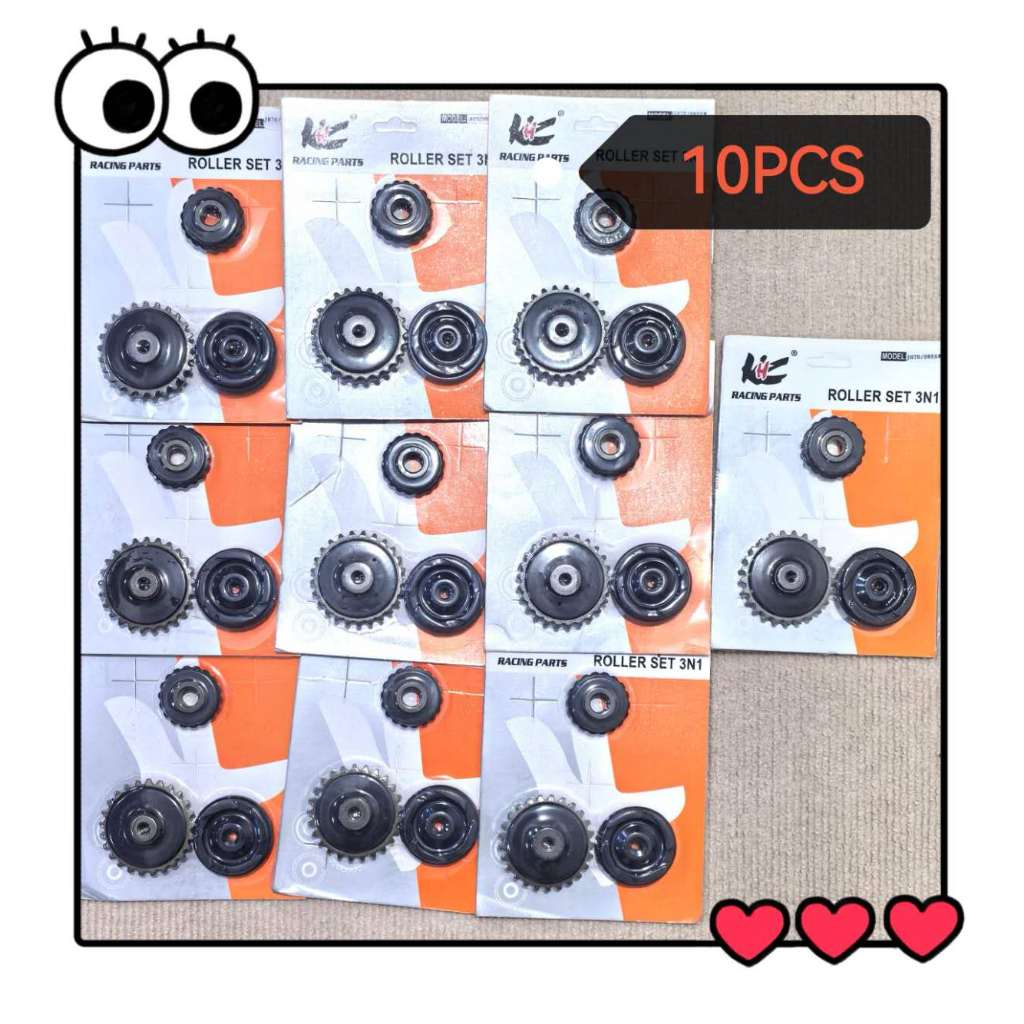 10SET CHAIN ROLLER GUIDE 3IN1 THREE 3`GEAR CAIN GUIDE JH-70/DREAM XRM ...