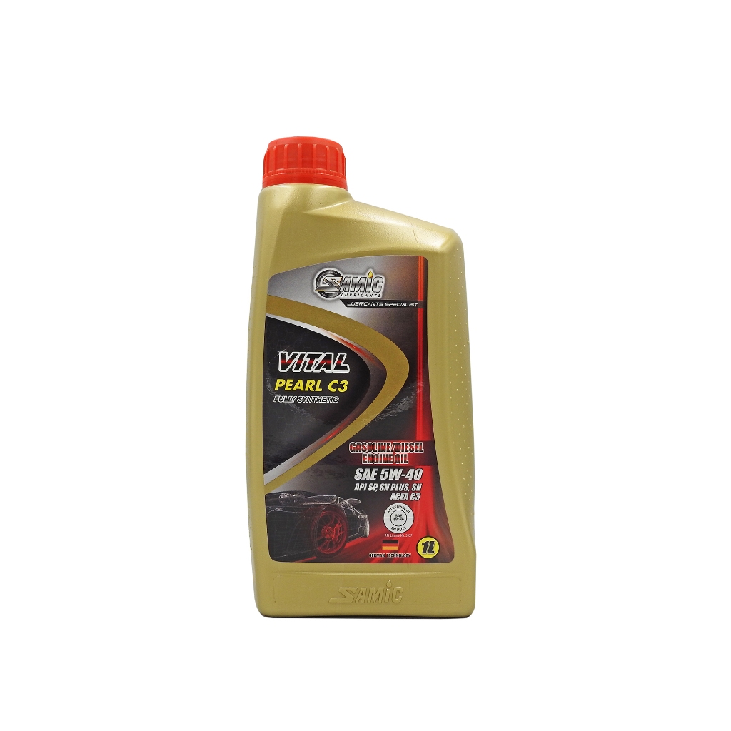 Samic Vital Pearl C3 API SP/ACEA C3 5W40 Fully-Synthetic Gasoline ...