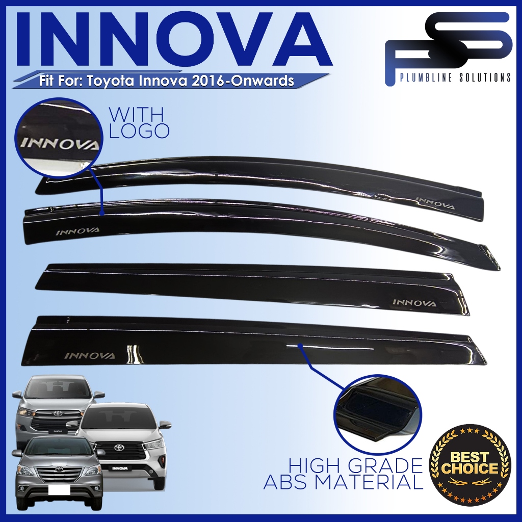Toyota Innova 2016 - Onwards High Quality Injection Type Window ...