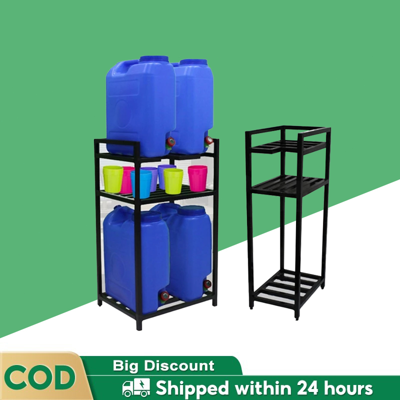 Three-layer water container rack and water tank bracket thickened water ...