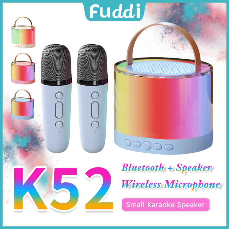 FUDDI k52 Speaker with Microphone Bluetooth Microphone Portable Home ...