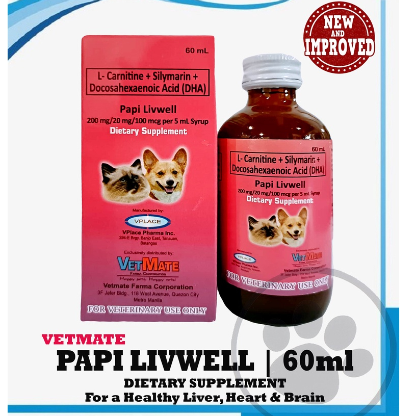 PAPI Livwell (Dietary Herbal Supplement) 60mL | Shopee Philippines