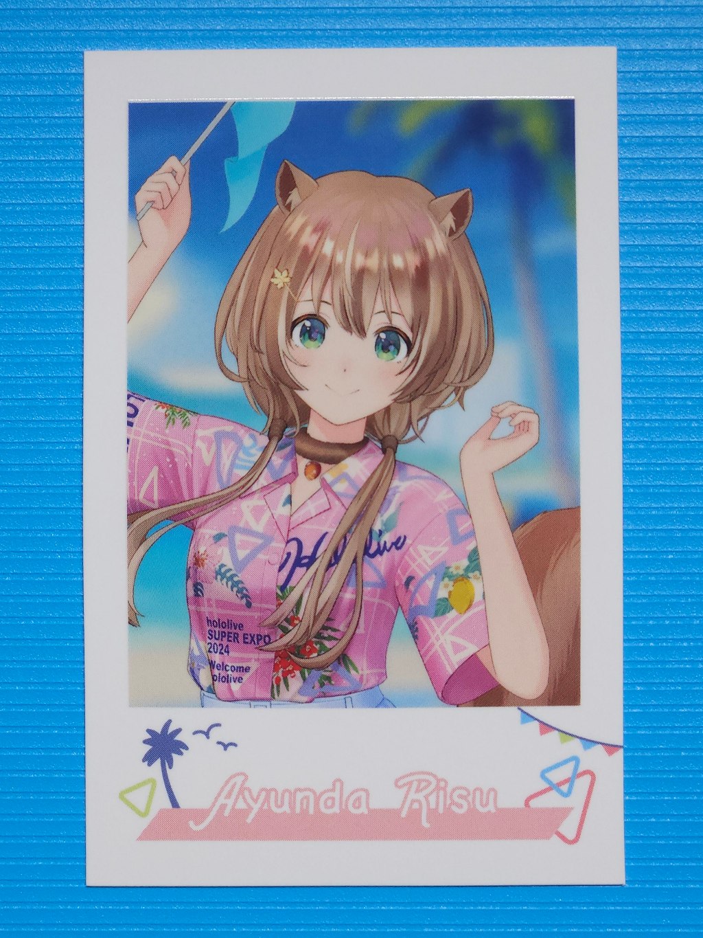 [hololive] hololive SUPER EXPO 2024 Polaroid-style card / Ayunda Risu ...