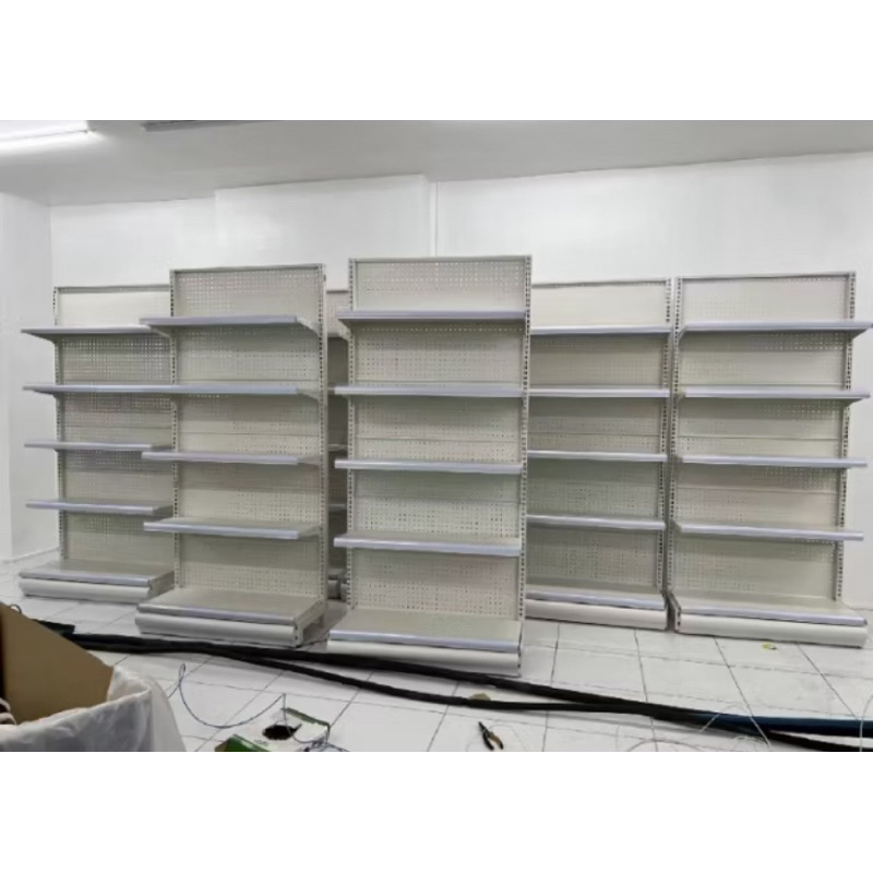 Brand Wall Type Back To Back End Type Display Shelving Gondola Racks ...