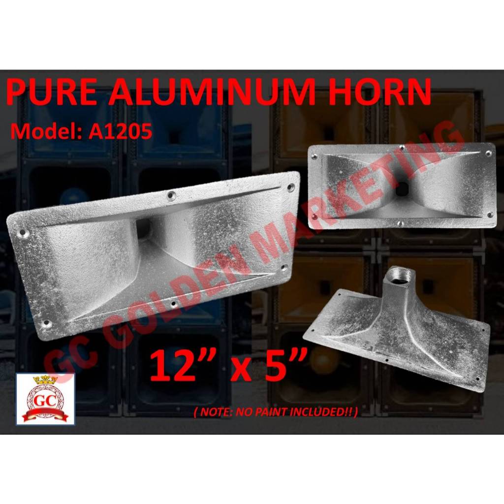 A1205 Pure Aluminum Horn Size 12 x 5 inches Alloy | Shopee Philippines