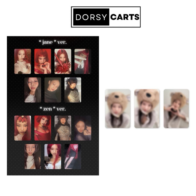 [ONHAND] JENNIE (BLACKPINK) “RUBY” ALBUM PHOTOCARDS | Shopee Philippines