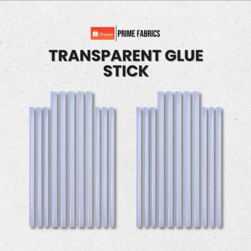Transparent Glue Stick (10pcs) | Shopee Philippines