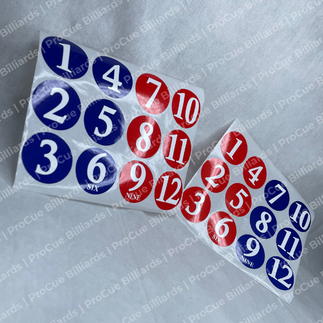 High Quality Pitsa Number Sticker Replacement / Number Sticker Extra ...