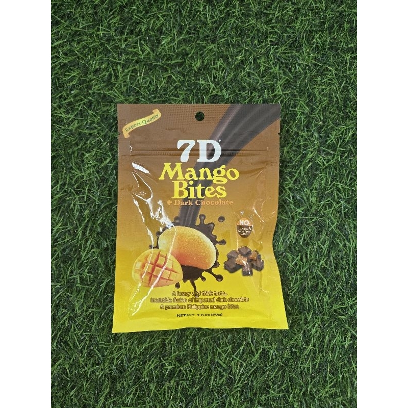 7D Dried Mango Thins and 7D Mango Bites + Dark Chocolate 80g