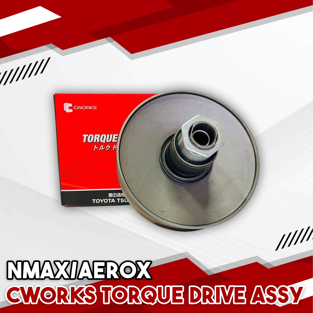 ORIGINAL CWORKS TORQUE DRIVE ASSY FOR NMAX/AEROX / M3 / BEAT FI / MIO ...