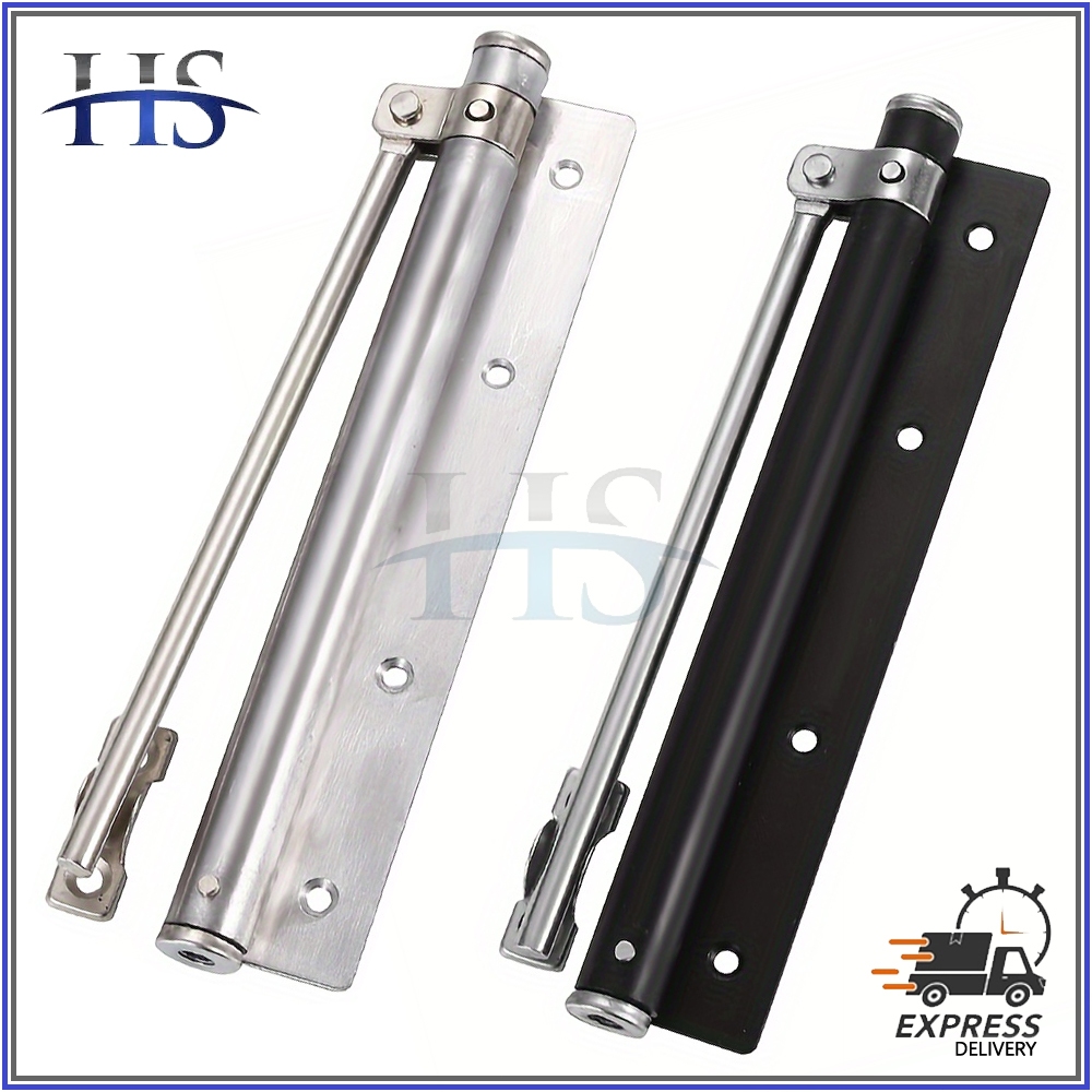 HS Stainless steel automatic door closer buffer hydraulic spring ...
