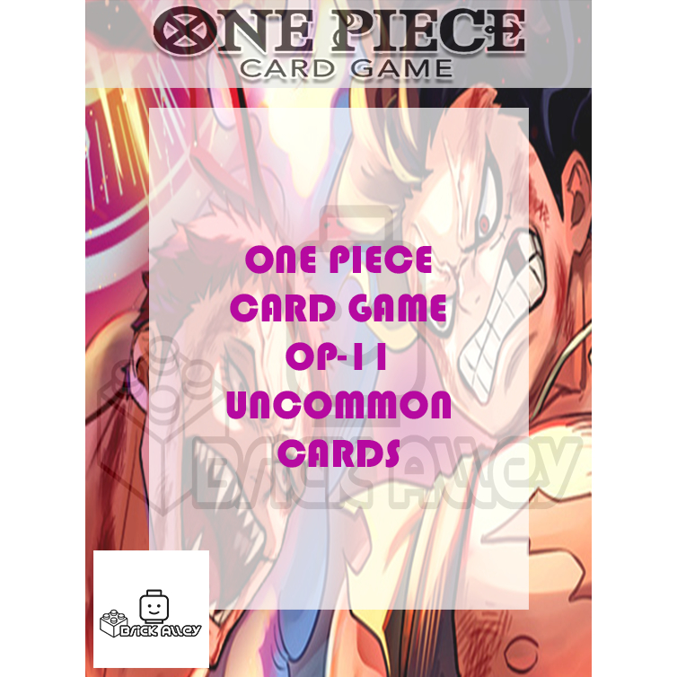One Piece TCG OP11 Uncommon Cards (UC) | Shopee Philippines